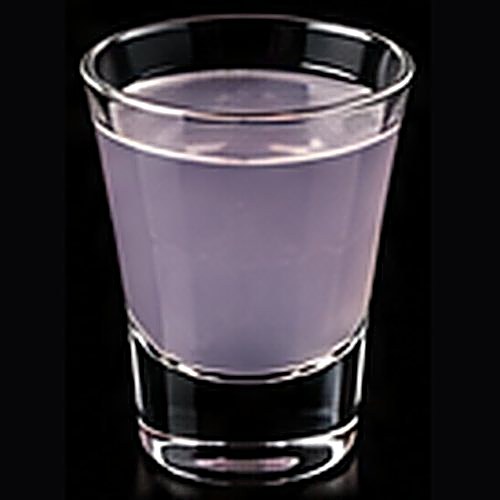 Aviation classic cocktail on a dark bar background
