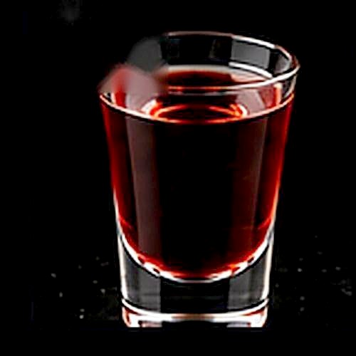 French Kiss classic shot on a dark bar background