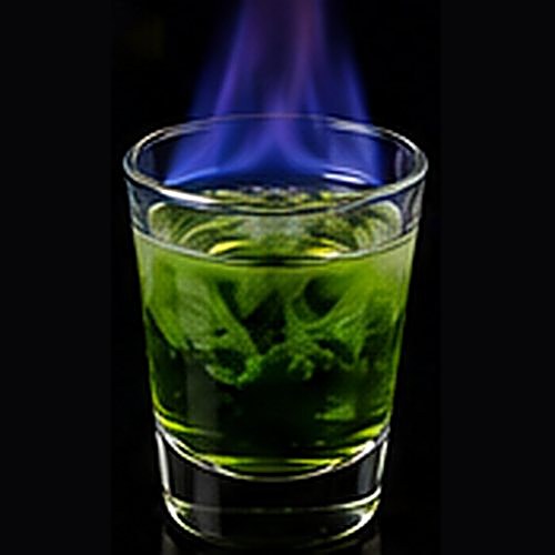 Incredible Hulk classic shot on a dark bar background
