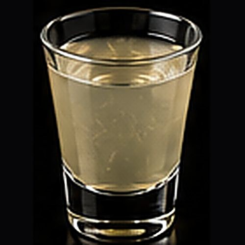 Kentucky Mule classic cocktail on a dark bar background