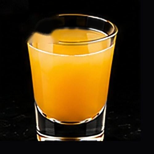 Mai Tai classic cocktail on a dark bar background
