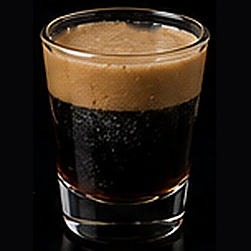 Monster Bomb classic shot on a dark bar background