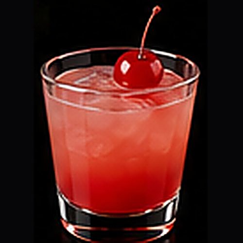 Roy Rogers booze-free classic on a dark bar background