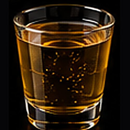 Vodka Red Bull classic cocktail on a dark bar background