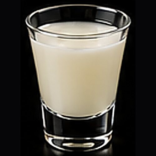 White Lady classic cocktail on a dark bar background