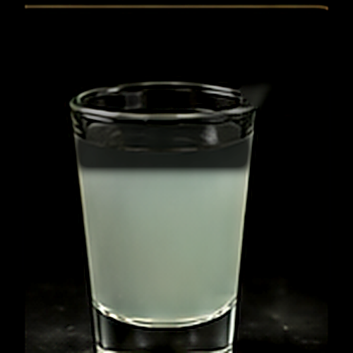 Los Sunday Seltzer served as a monday special with served chilled on a dark bar background