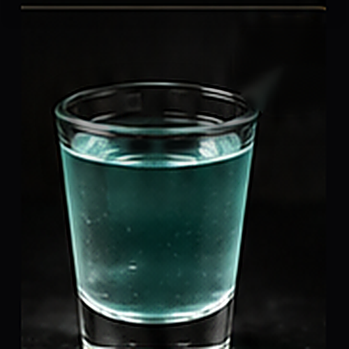 Well Drink served as a throwback thursday with varies by drink on a dark bar background